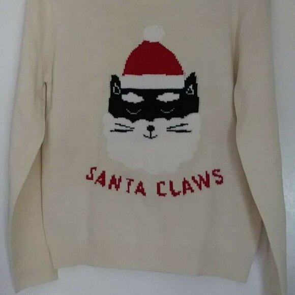 Forever21 Multicolor Raglan L/Sleeve Knit Pullover Sweater S - Picture 3 of 3